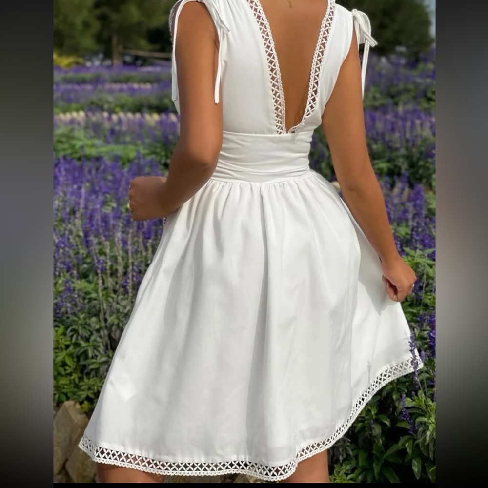 White dress